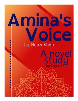 Preview of Amina's Voice by Hana  Khan - 36 Discussion Prompts + Graphic Organizers