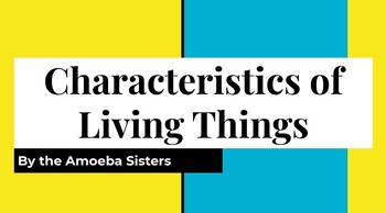 Preview of Amoeba Sisters: Characteristics of Living Things Video Note Worksheet