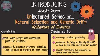 Amoeba Sisters Unlectured Series Natural Selection And Genetic Drift