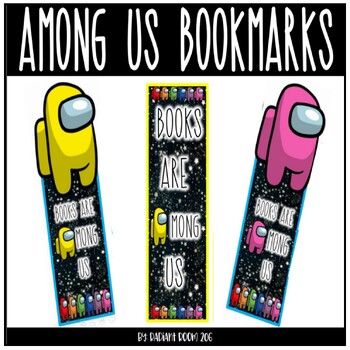 among us bookmarks by radiant room 206 teachers pay teachers