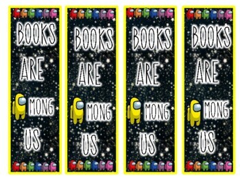 free among us bookmarks by coffee create teach repeat tpt - among us ...