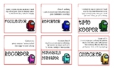 Among Us Cooperative Learning Group Role Labels Task Cards