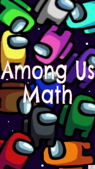 Preview of Among Us Math Pack