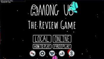 Preview of Among Us Review Template