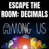 Among Us Virtual Escape the Room: Converting Fractions to 