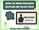 Among the Hidden Discussion Questions and Writing Prompts 