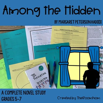 Preview of Among the Hidden Novel Unit and Literature Study Guide