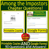Among the Impostors Chapter Questions (90) Printable and G