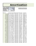 Amortization Schedule