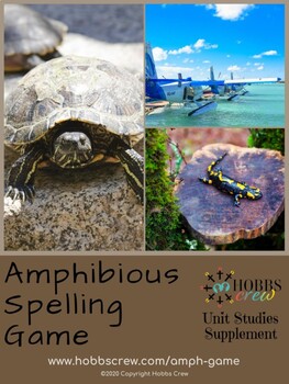 Preview of Amphibious Spelling Game