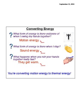 Preview of Amplify 4th Grade Science Chapter 2.1 Energy Converters