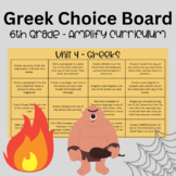 Amplify 6th Grade - GREEK CHOICE BOARD