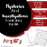 Amplify 6th Yellow Fever -Mysteries investigation Vocab/Bi