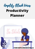 Amplify Black Voices Productivity Planner