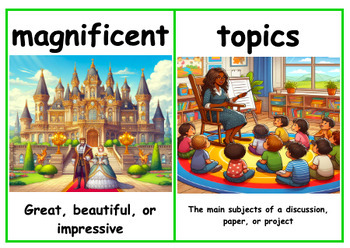 Preview of Amplify CKLA 2nd Grade Knowledge Domain 5 Vocabulary Cards