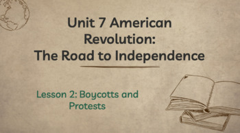 Preview of Amplify CKLA 4th Grade, Unit 7 American Revolution, Lesson 2