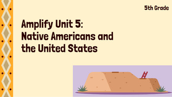 Preview of Amplify/CKLA 5th Grade Unit 7 Native Americans and the United States