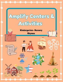 Preview of Amplify Centers & Activities- Nursery Rhymes