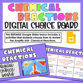 Amplify Chemical Reactions Digital Choice Board