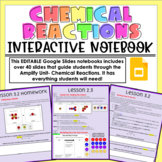 Amplify Chemical Reactions Digital Interactive Notebook