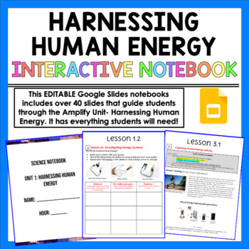 Preview of Amplify Harnessing Human Energy Digital Notebook