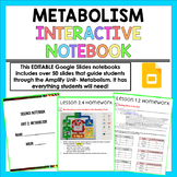 Amplify Metabolism Digital Notebook