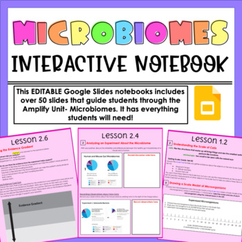 Preview of Amplify Microbiomes Digital Interactive Notebook
