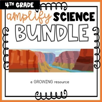 Preview of Amplify Science Curriculum - Earth Features Bundle