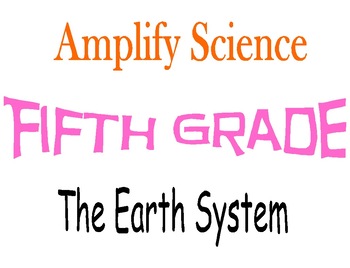 Preview of Amplify Science Fifth Unit 3 Chapters 1-5