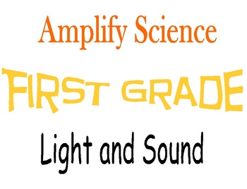 Preview of Amplify Science First Grade Unit 2 Chapters 3 & 4