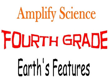 Preview of Amplify Science Fourth Grade Unit 3 Chapters 1-4