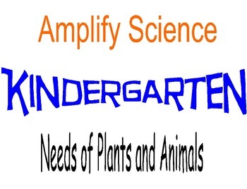 Preview of Amplify Science Kindergarten Unit 1 Chapters 1 & 2