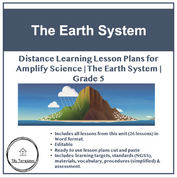 Preview of Amplify Science | The Earth Systems Unit Lesson Plans