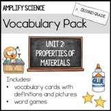 Second Grade: Amplify Science Vocabulary Pack UNIT 2