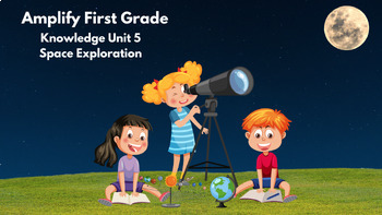 Preview of UPDATED! Includes editable link-Amplify Texas Grade 1 Knowledge Unit 5