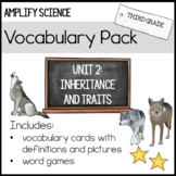 Third Grade: Amplify Science Vocabulary Pack UNIT 2