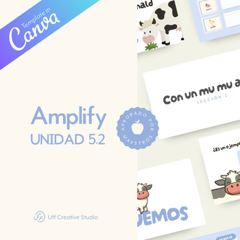 Preview of Amplify Unidad 5-2 Presentación en Español Grado Kinder / Amplify U5.2 Kinder