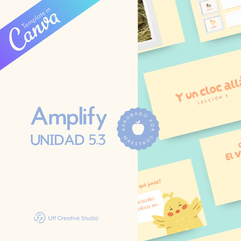 Preview of Amplify Unidad 5-3 Presentación en Español Grado Kinder / Amplify U5.3 Kindergar