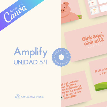 Preview of Amplify Unidad 5-4 Presentación en Español Grado Kinder / Amplify U5.4 Kindergar