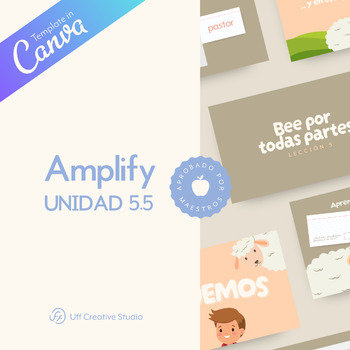 Preview of Amplify Unidad 5-5 Presentación en Español Grado Kinder / Amplify U5.5 Kindergar