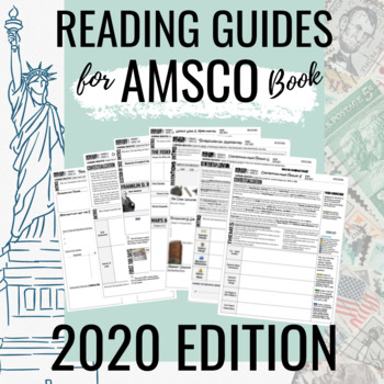 Preview of Amsco 2020 Guided Reading | APUSH Historical Periods 1 - 9