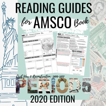 Preview of Amsco 2020 Guided Reading | APUSH Period 5: Expansion & Civil War 1844-1877