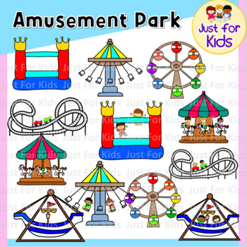 amusement parks clipart