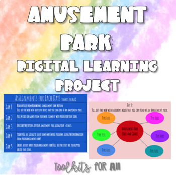 Preview of Amusement Park: Digital Learning Project