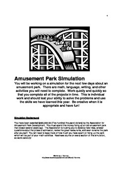 Preview of Amusement Park Simulation