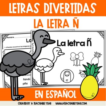 Spanish Alphabet Letter N By A Teachable Year Tpt