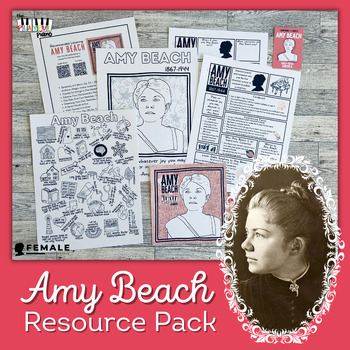 Preview of Amy Beach: Female Composer Club Resource Pack