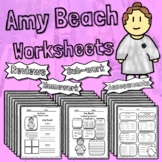 Amy Beach Worksheets | Female Composers For Women's Histor