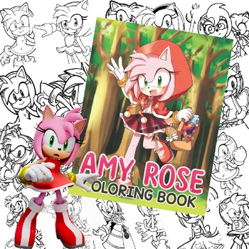 Printable Sonic the Hedgehog Amy Rose Coloring pages - Free Kids Coloring  Pages Printable