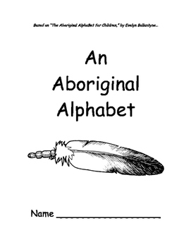 Preview of An Aboriginal Alphabet Drawing and Colouring Book